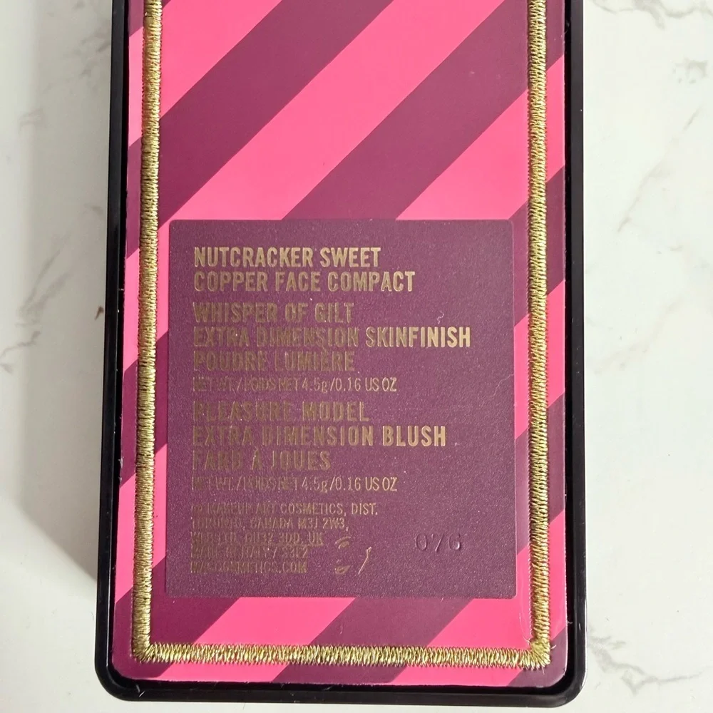 Mac Cosmetics Nutcracker Sweet Copper Face Palette NIB